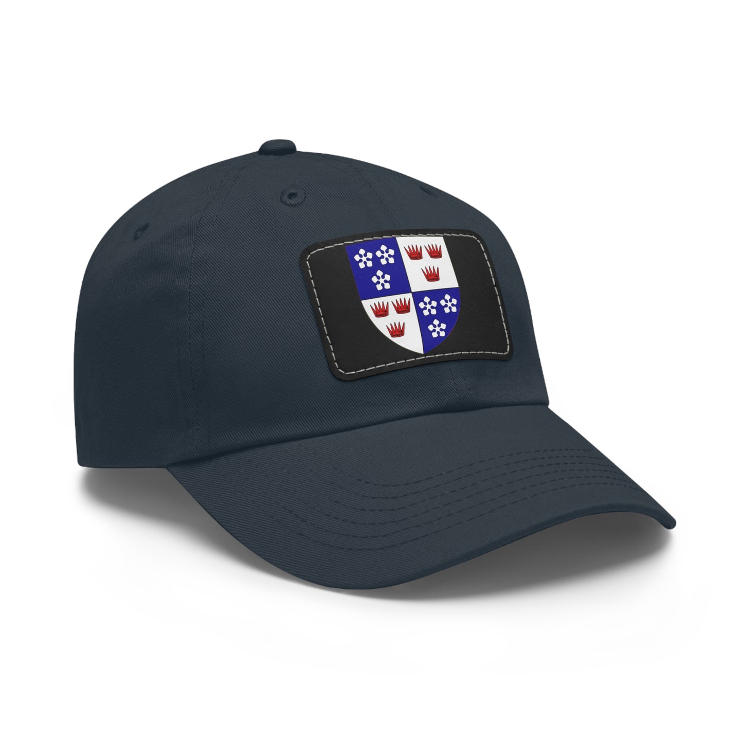 Fraser Shield Dad Hat with Leather Patch