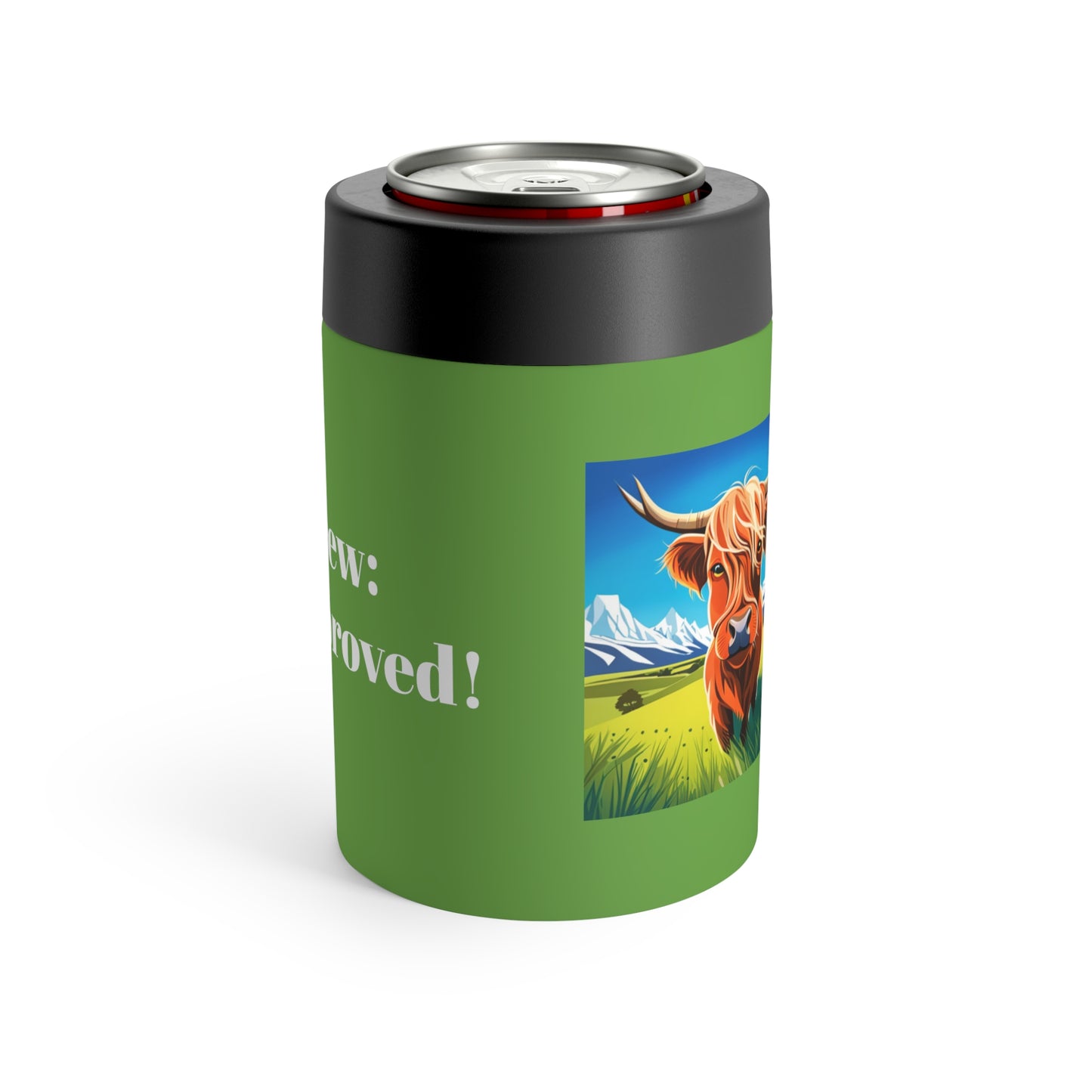 Moo-licious Brew Beer Can HOlder