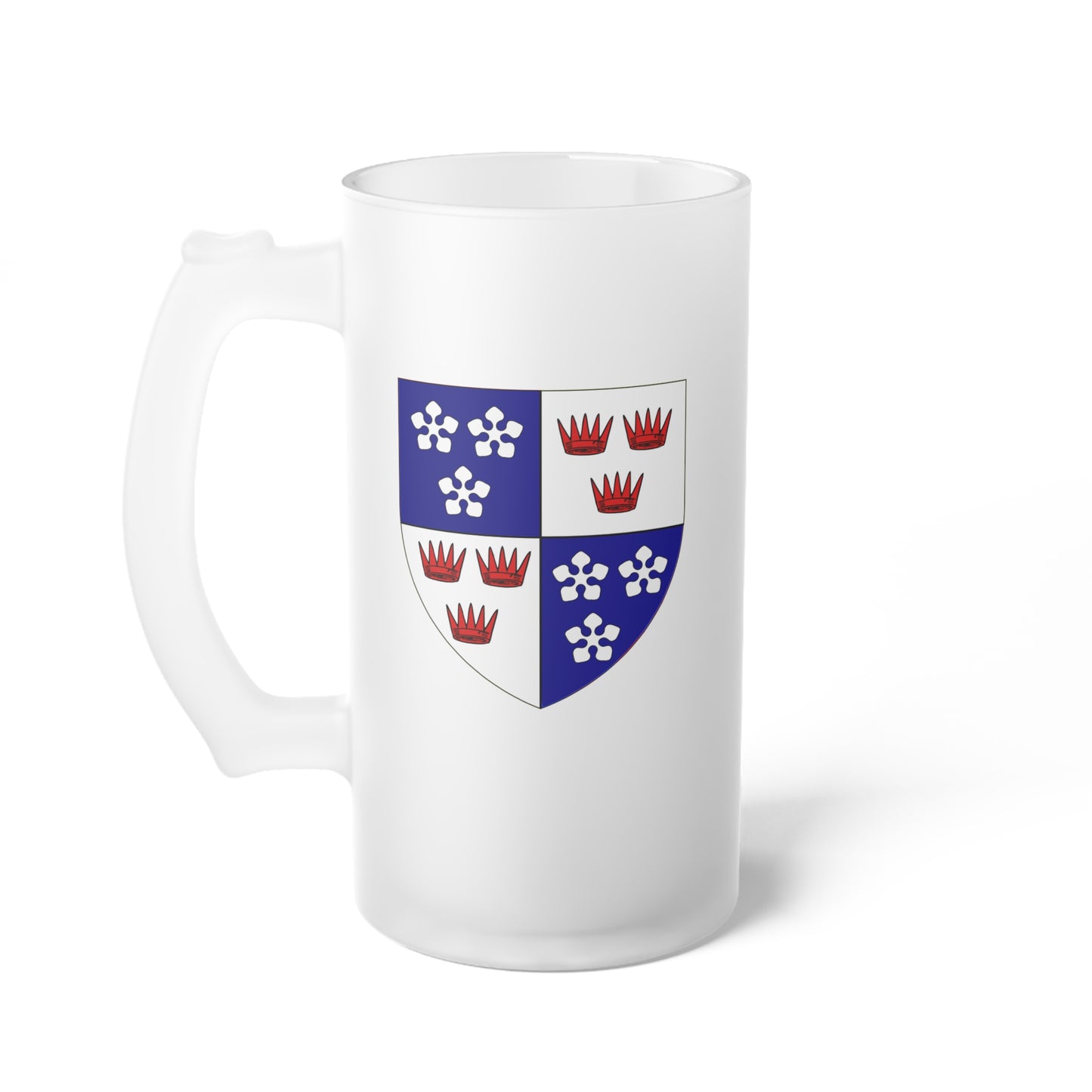 Fraser Frosted Glass Beer Mug