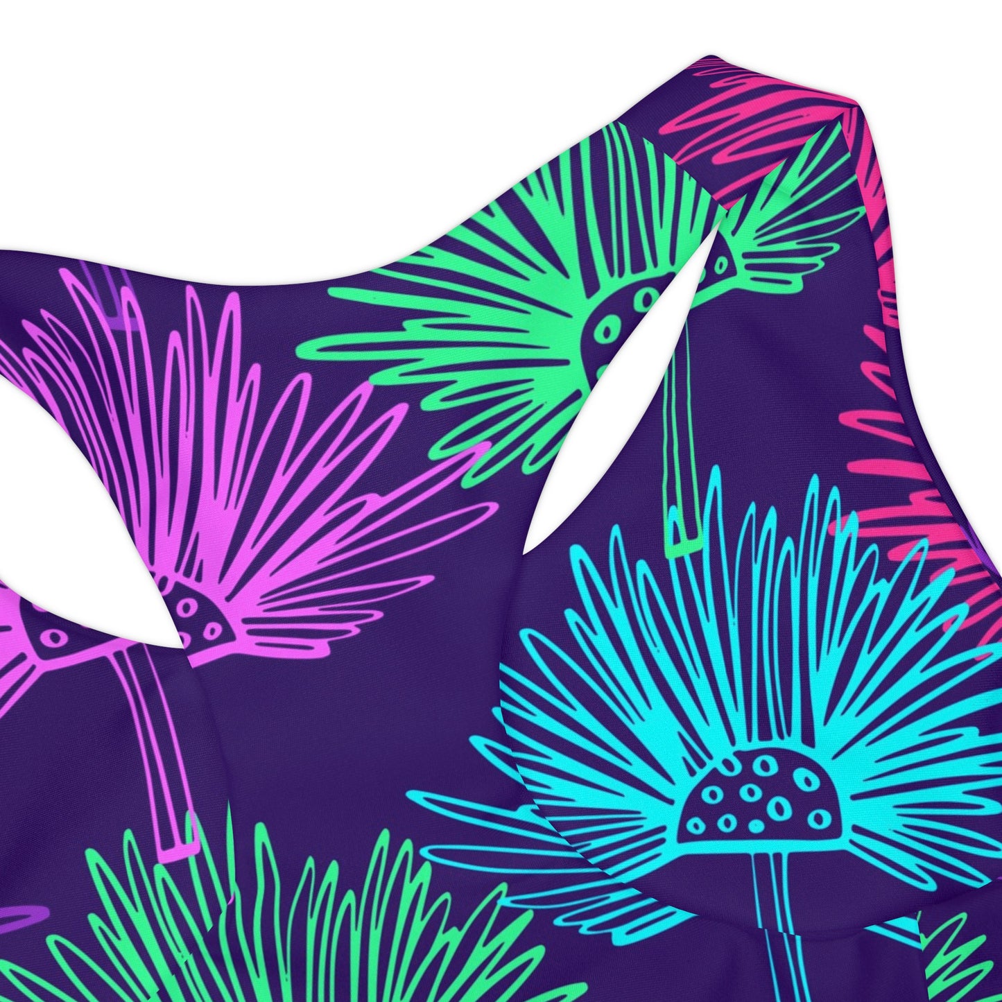 Girls Two Piece Colorful Thistle Swimsuit