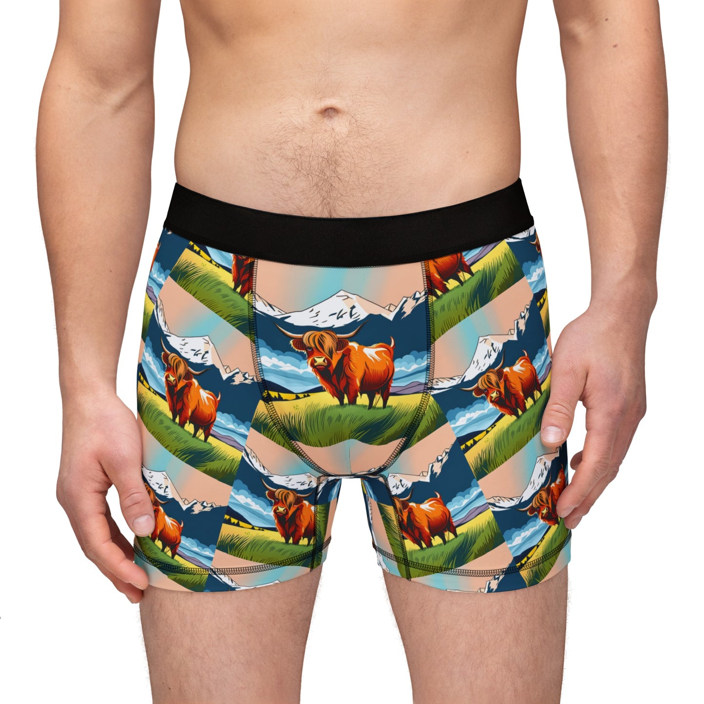 Highland Coo Men's Boxers