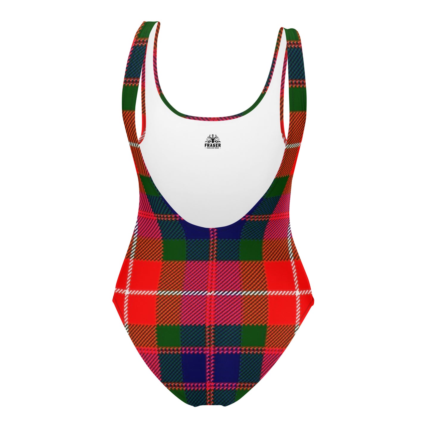 Modern Fraser Tartan One-Piece Swimsuit