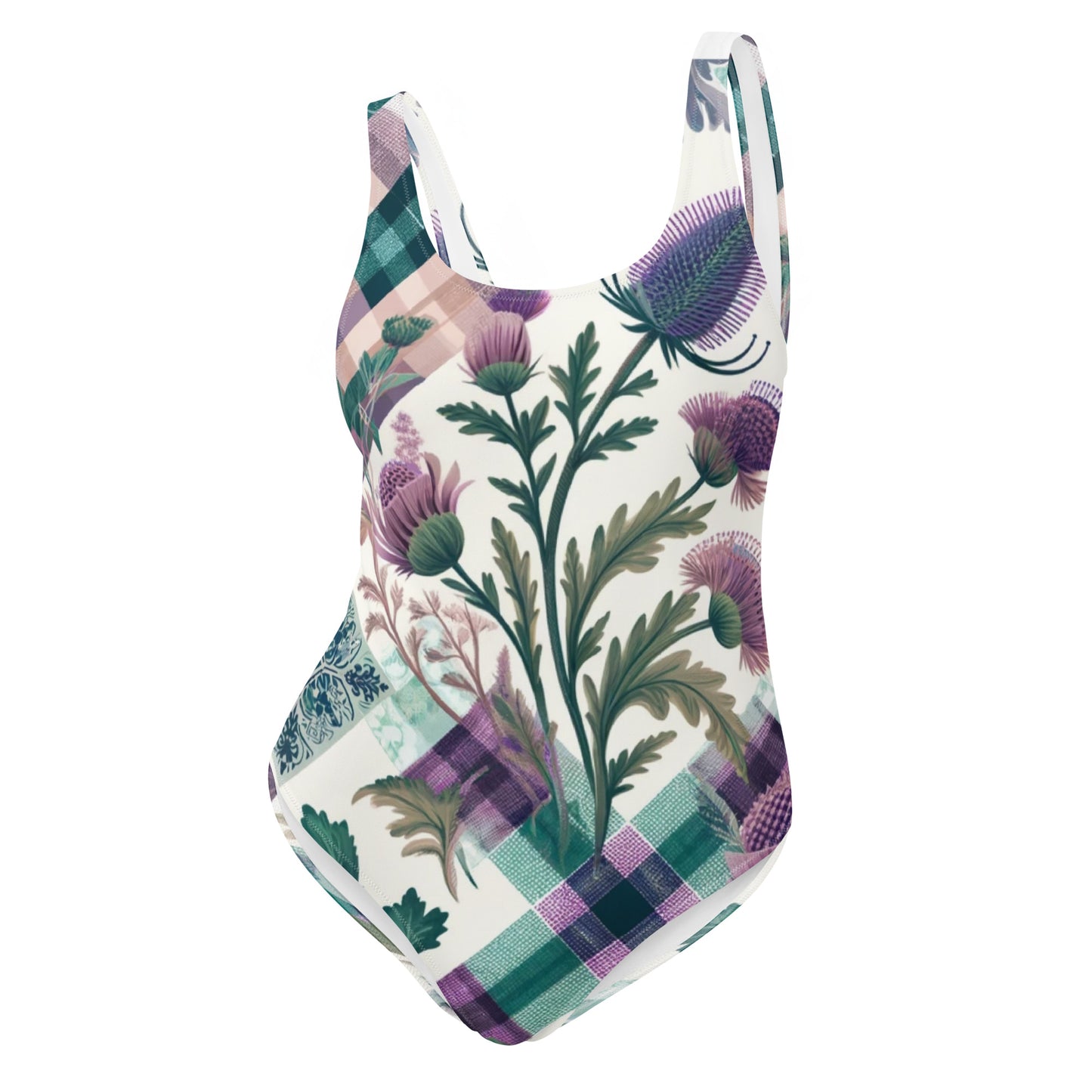 Scottish Elegance One-Piece Swimsuit