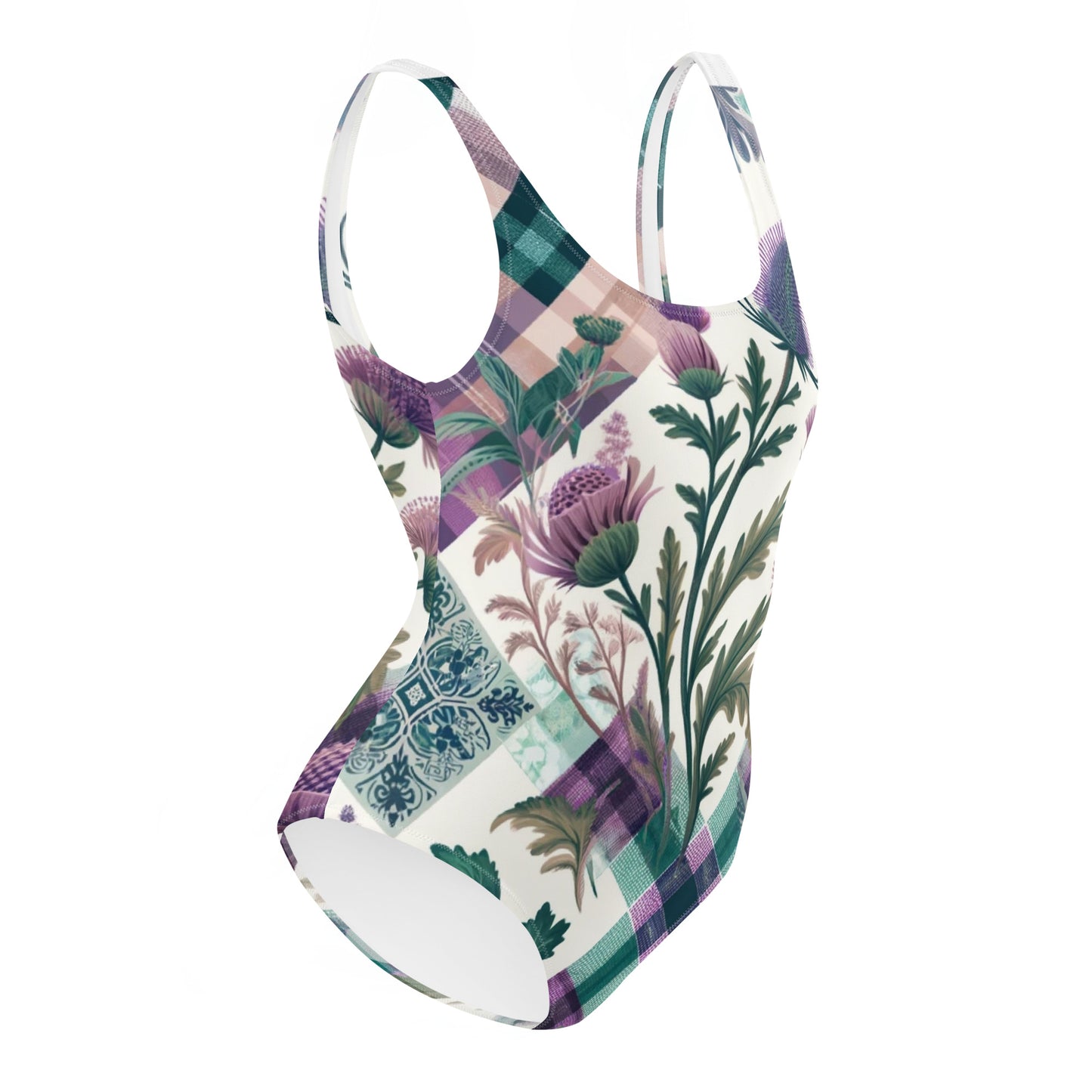 Scottish Elegance One-Piece Swimsuit