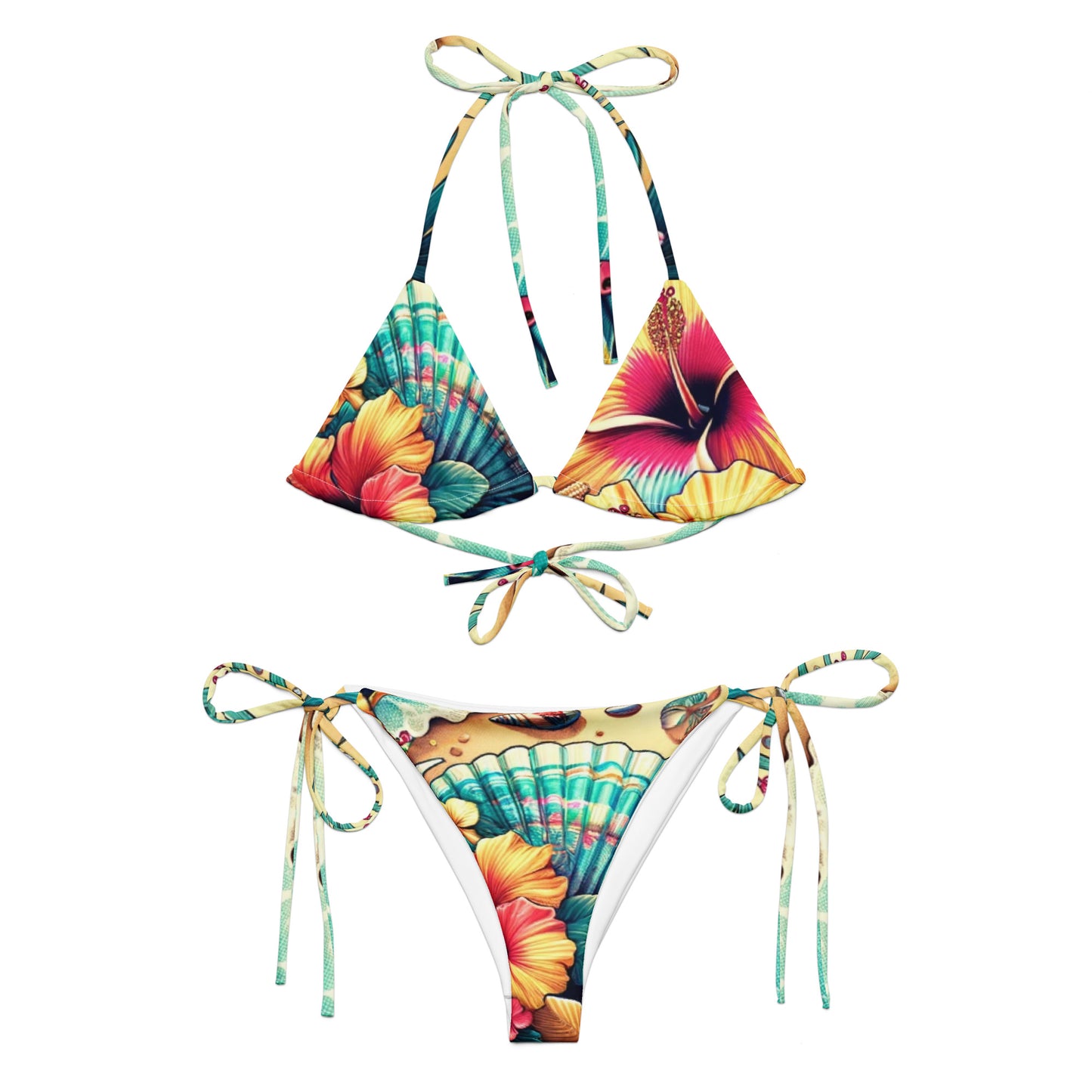 Florida Summer recycled string bikini