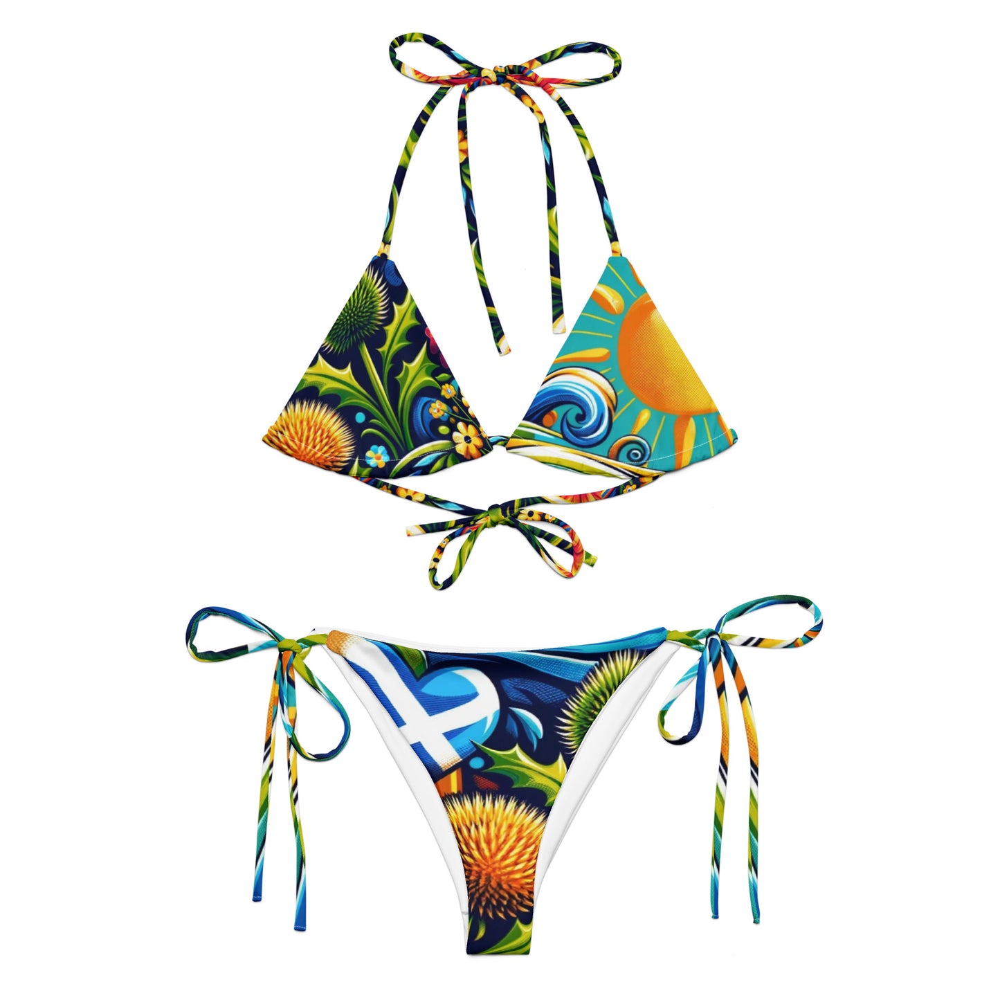 For the Love of Scotland string bikini