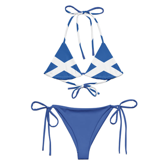 Flag of Scotland string bikini