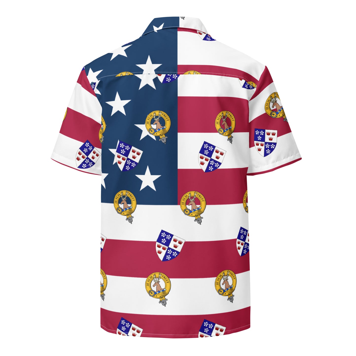 American Flag Fraser Button Shirt