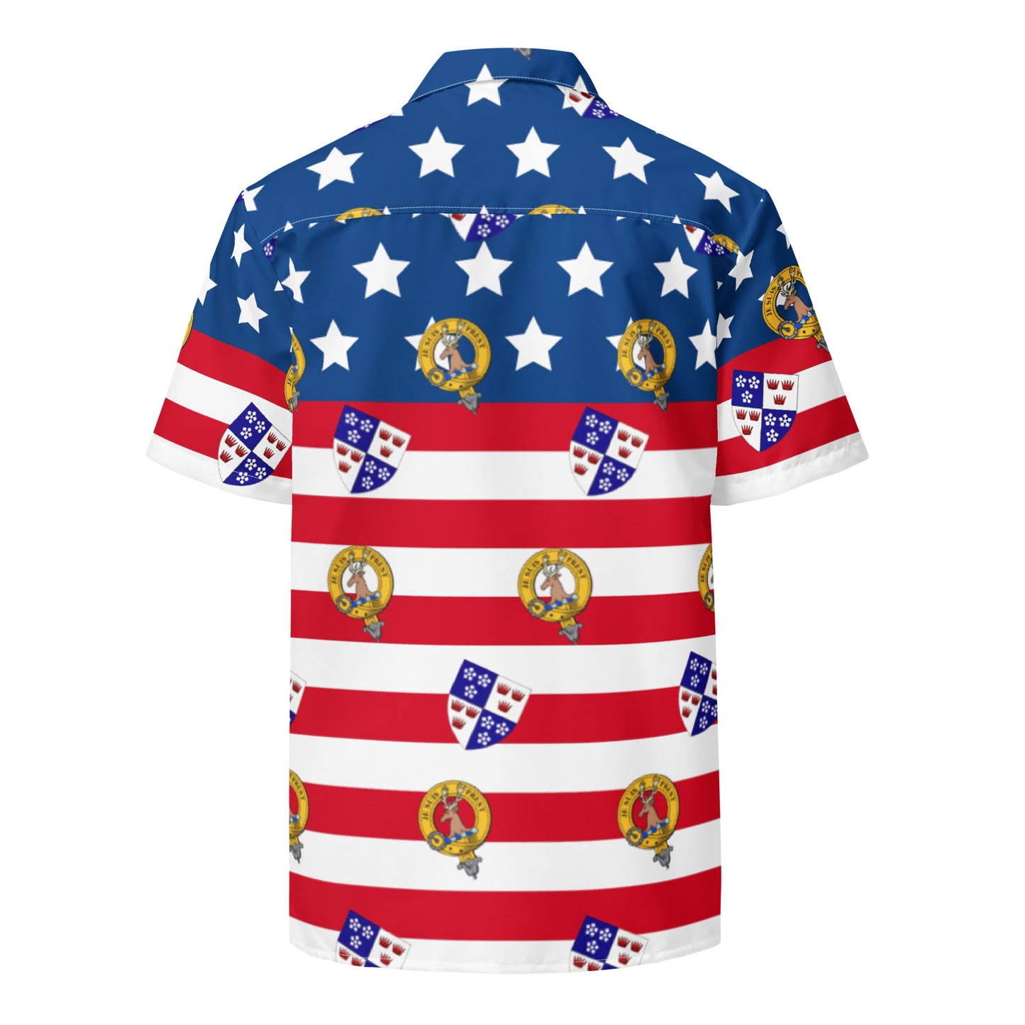 American Flag Fraser Button Shirt