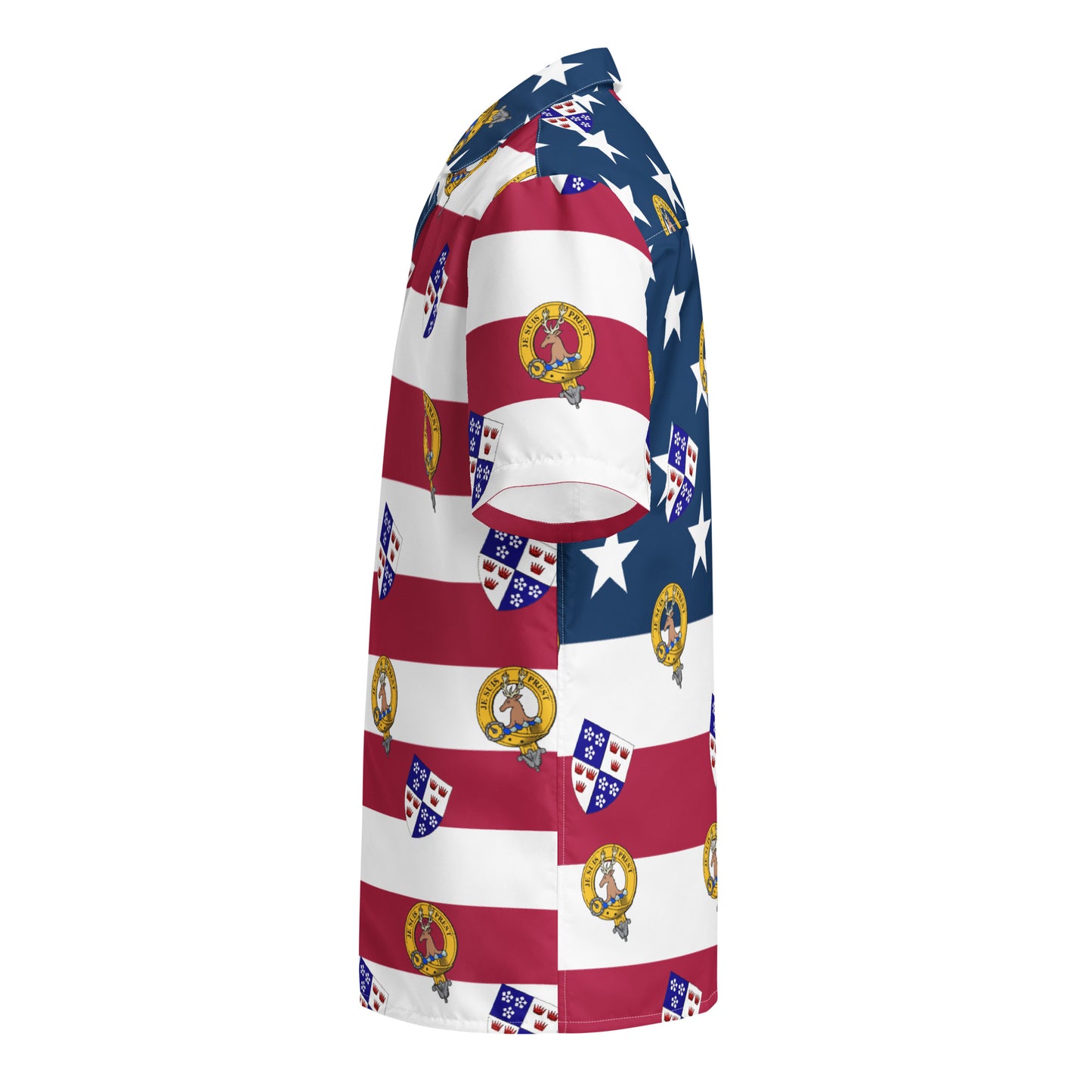 American Flag Fraser Button Shirt