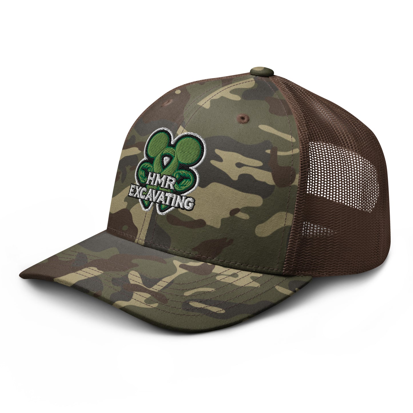 HMR Camouflage trucker hat