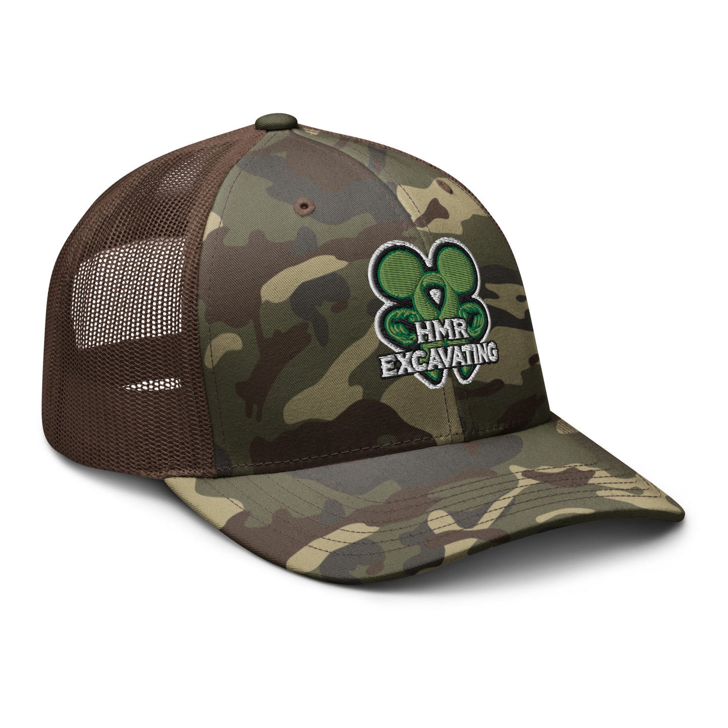 HMR Camouflage trucker hat