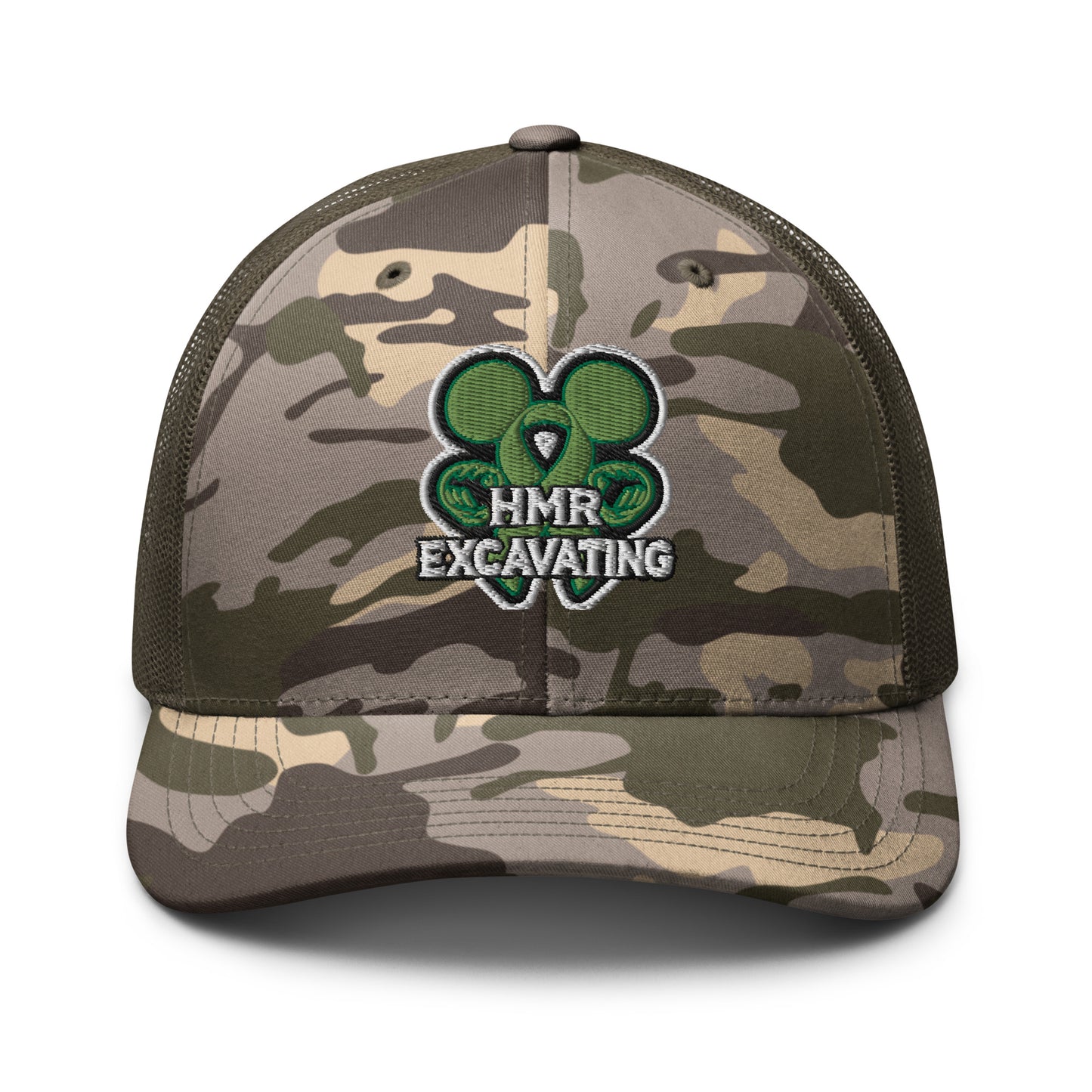 HMR Camouflage trucker hat