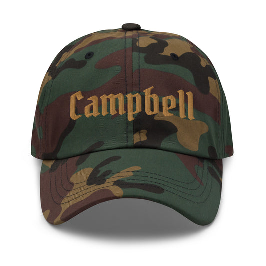 Campbell Camo Dad hat