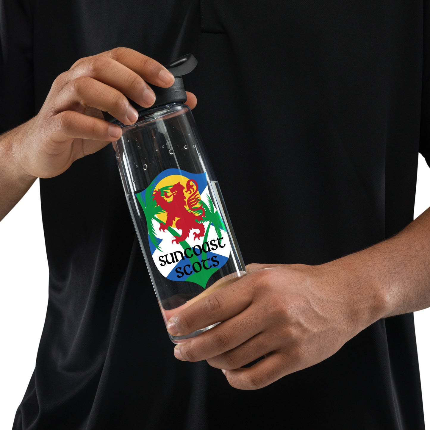 Sports water bottle